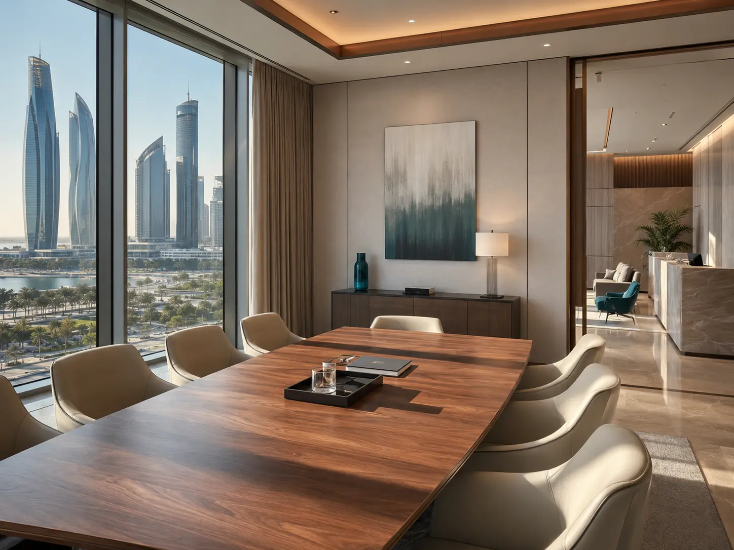 Premium meeting room and business lounge